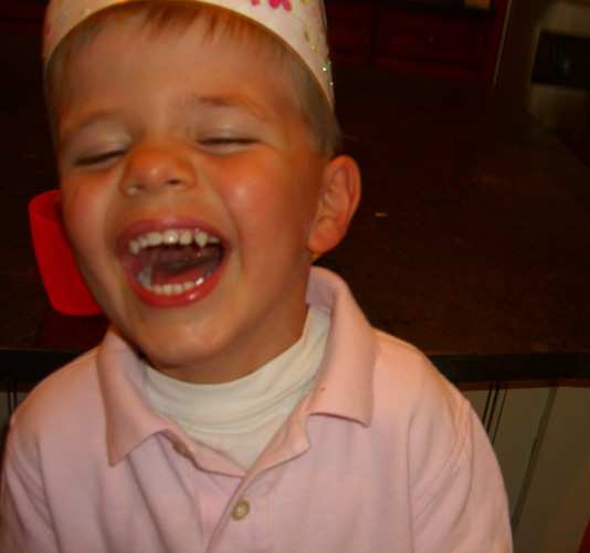 Laughing